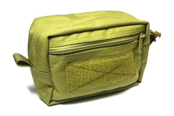 G TMC CORDURA Horizontal GP Pouch ( Khaki )